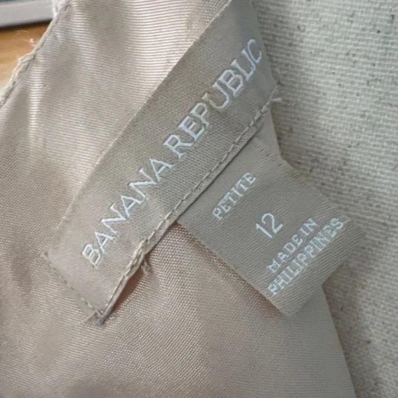 Banana Republic Textured Cream Midi Dress - Picture 4 of 4